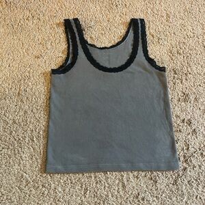 Brandy Melville lace tank top